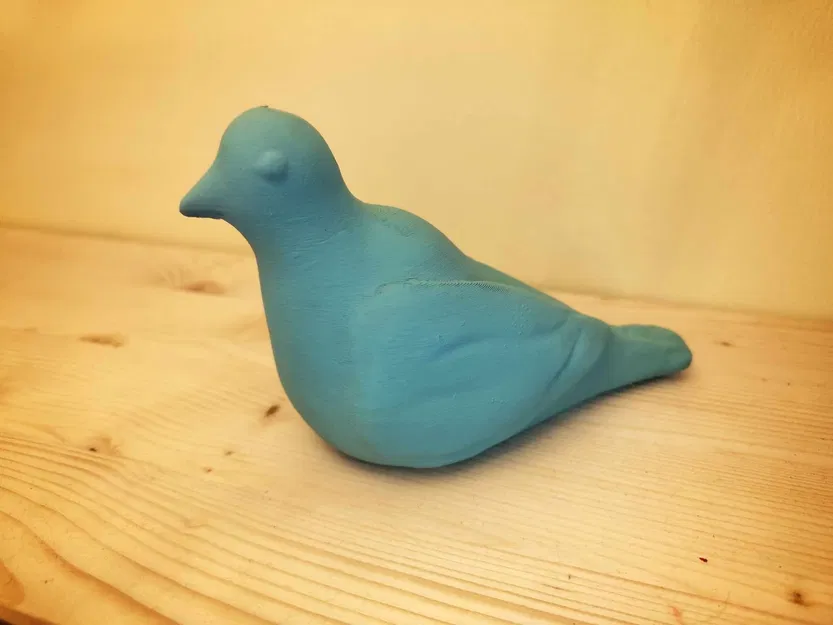 Bồ câu vườn được quét và điêu khắc nhẹ - Image 1