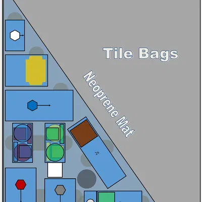 Giá đỡ ngăn chứa trò chơi Awaken Realms Castle of Burgundy