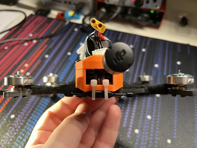 Giá đỡ anten O3 và ELRS với gắn cứng XT30 cho AOS 3.5 - Image 4