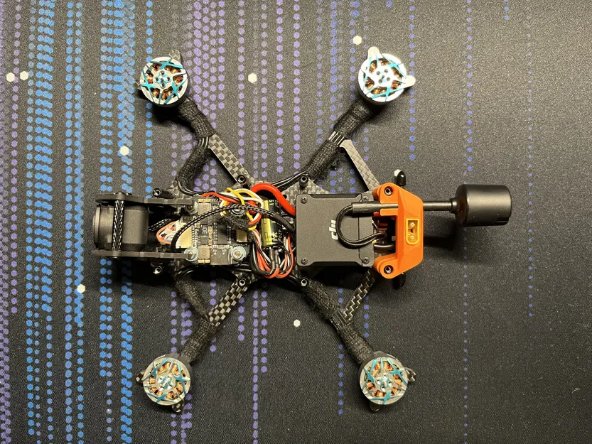 Giá đỡ anten O3 và ELRS với gắn cứng XT30 cho AOS 3.5 - Image 6