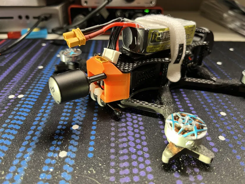 Giá đỡ anten O3 và ELRS với gắn cứng XT30 cho AOS 3.5 - Image 9