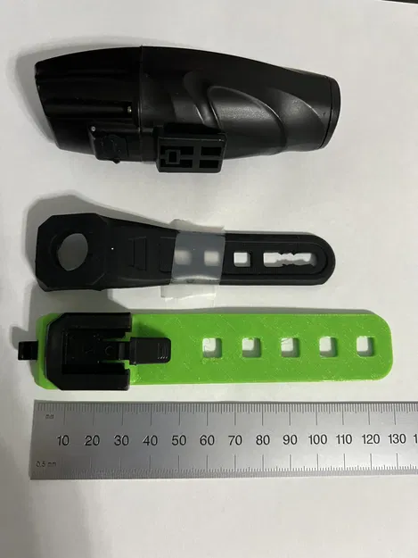 Dây đai thay thế cho đèn xe đạp Lumentrail Cree XM-L LED - Image 2