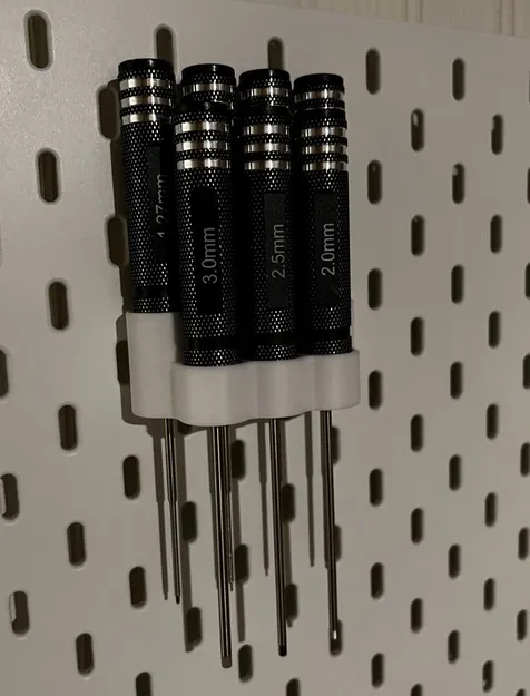 Giá đỡ bộ dụng cụ tua vít lục giác Skadis - Image 2