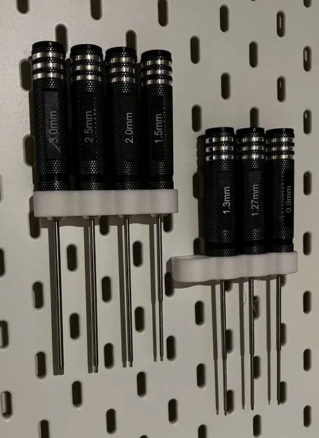 Giá đỡ bộ dụng cụ tua vít lục giác Skadis - Image 3