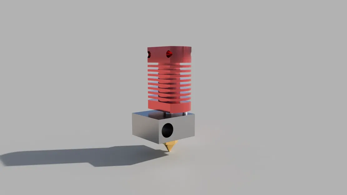 Mô hình thực hành MK8 Hotend với vòi phun 0.4mm - Image 1