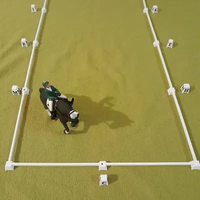 Sân thi đấu cưỡi ngựa cho ngựa Schleich