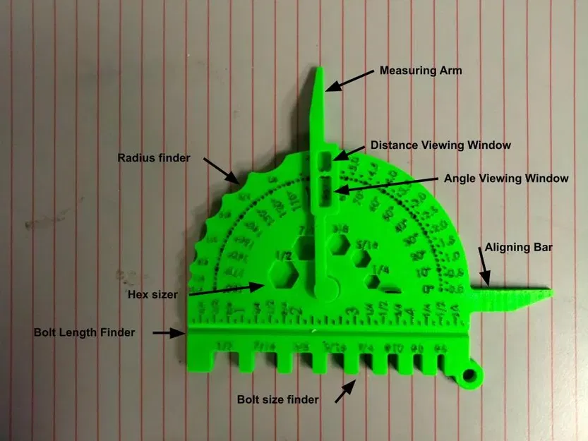 Công cụ đo lường đa năng 6 trong 1 - Image 1