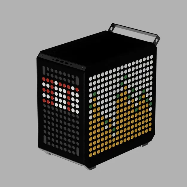 Giá đỡ LED Mini NeoPixel cho CoolerMaster Qube 500 - Image 1