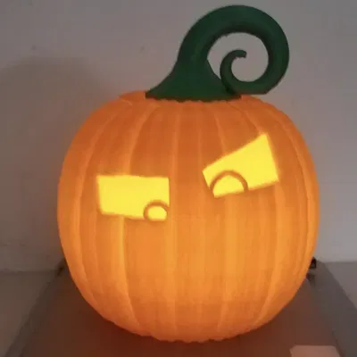 Quả bí ngô 3 phần cho mùa thu và Halloween