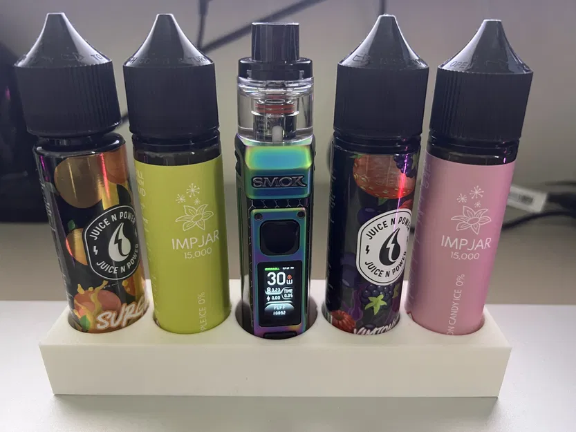 Giá đỡ cho Smok RPM85/100 và 4 chai E Liquid 50ml - Image 1