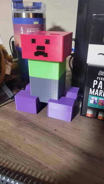 Giá đỡ bàn chải đánh răng Creeper trong Minecraft - Image 1