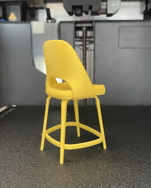 Ghế bar cho búp bê trong ngôi nhà búp bê - Image 2