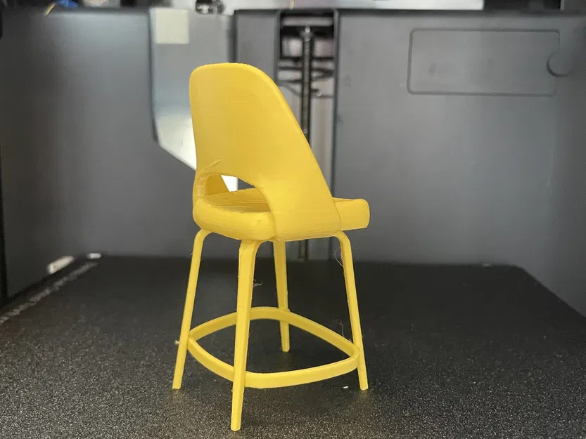 Ghế bar cho búp bê trong ngôi nhà búp bê - Image 3