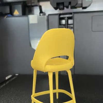 Ghế bar cho búp bê trong ngôi nhà búp bê