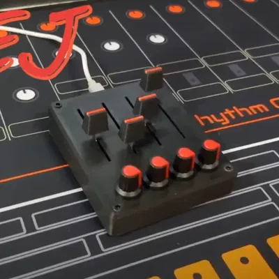 Bộ trộn âm thanh Deej với thiết kế in 3D độc đáo