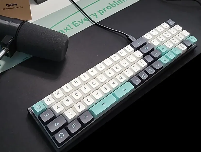 Bàn phím cơ tùy chỉnh 69 phím - 65% MML KEYBAR - Image 1