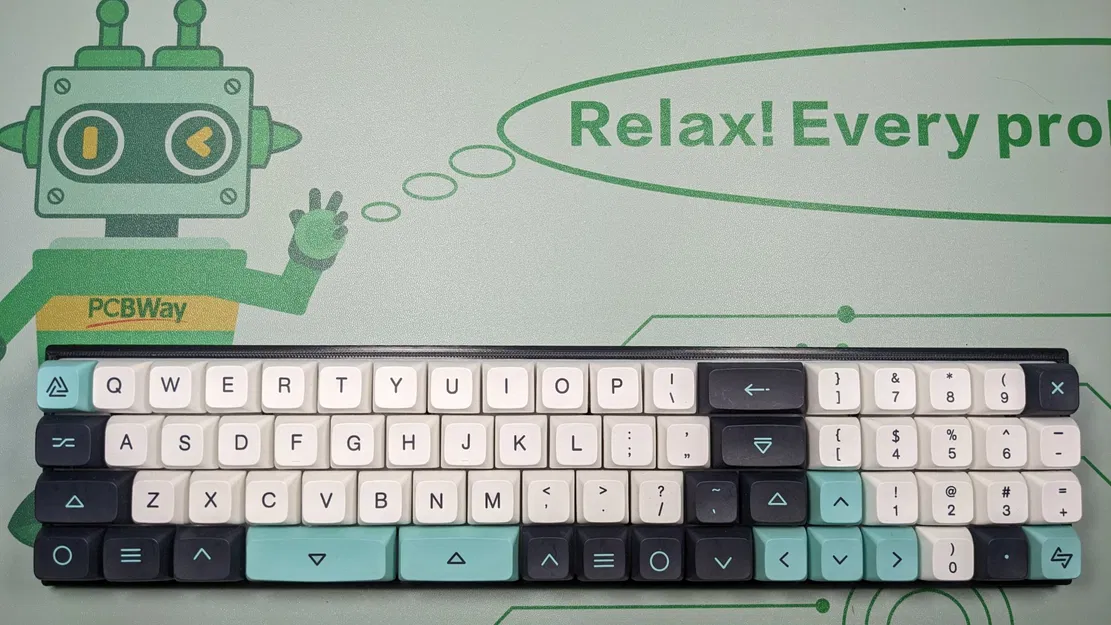 Bàn phím cơ tùy chỉnh 69 phím - 65% MML KEYBAR - Image 3