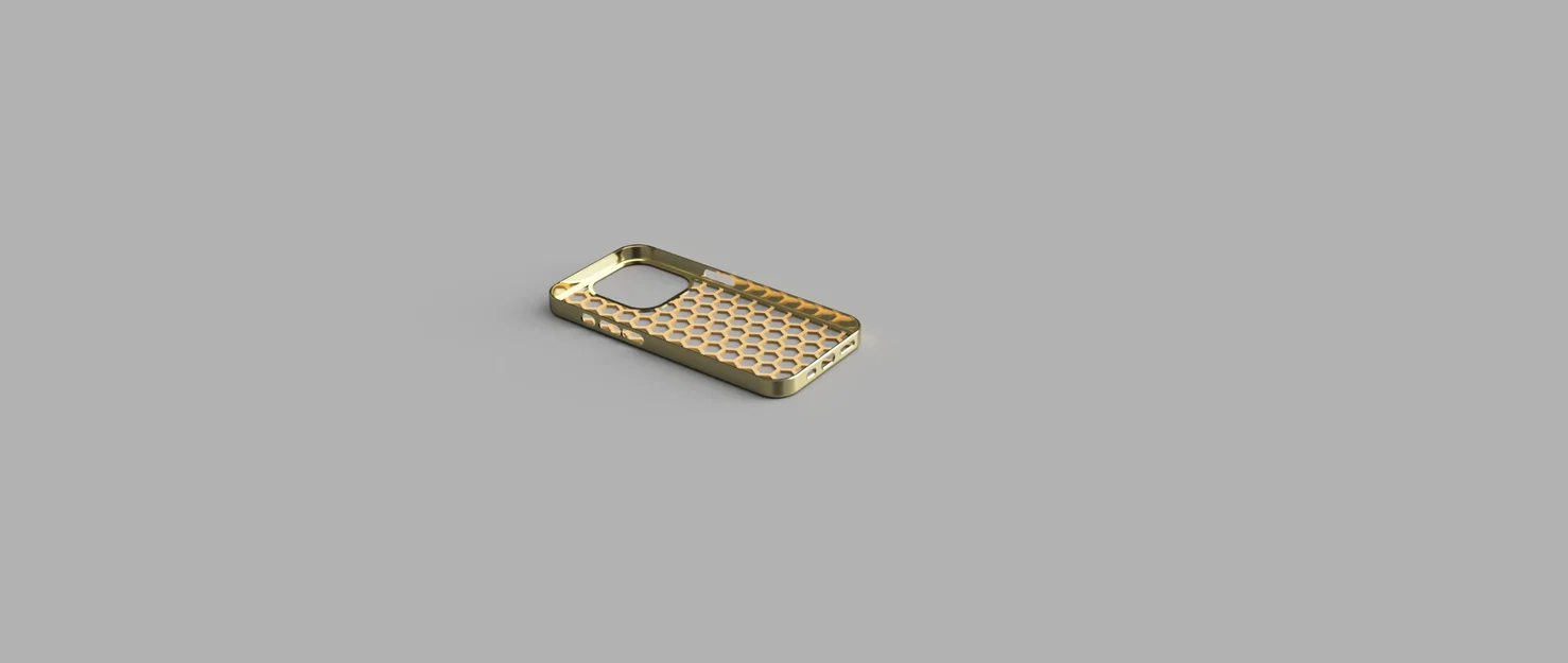 Ốp lưng tổ ong cho iPhone 15 Pro - Image 3