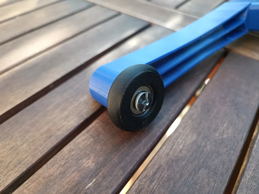 Bánh xe đường kính 40mm trên bạc đạn 608Z - Image 2