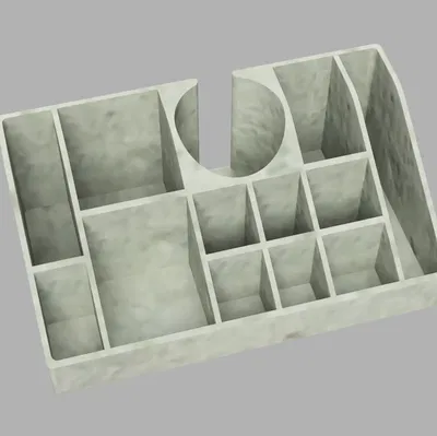 Bộ tổ chức trang điểm đa năng cho bàn trang điểm