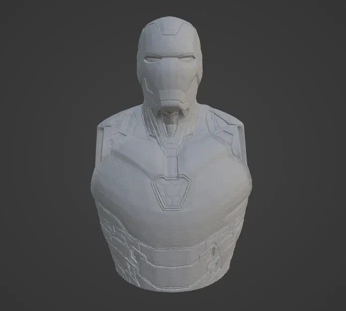Bust nhân vật Iron Man chi tiết cao không cần hỗ trợ - Image 5