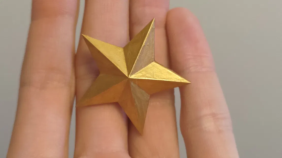 Cài pin hình ngôi sao cho phụ kiện thời trang - Image 1