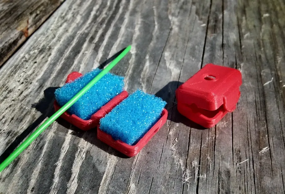 Bộ lọc và bôi trơn filament Snap-on cho máy in 3D - Image 1