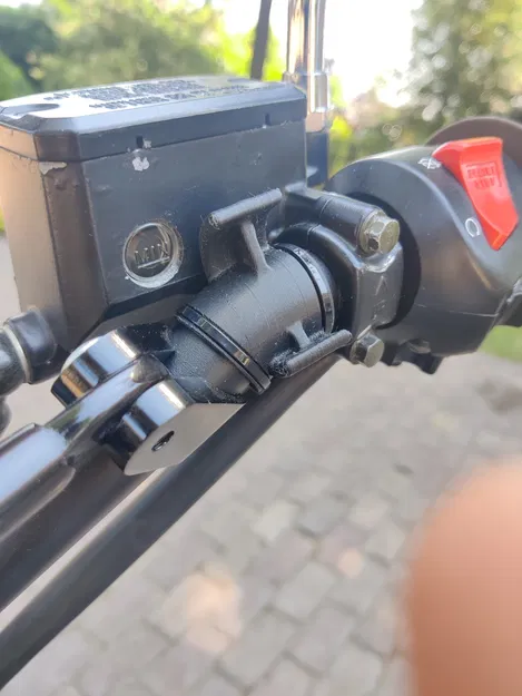 Giá đỡ đồng hồ Casio F-105W cho xe máy - Image 4