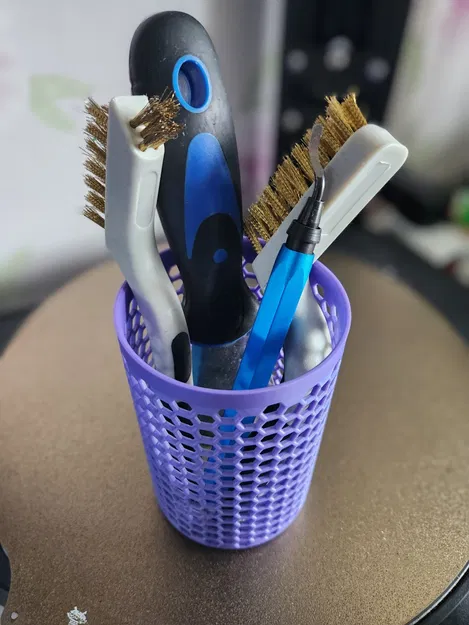 Giá đỡ bút hình lục giác với thiết kế đơn giản - Image 1