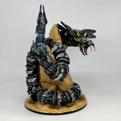 Mô hình Slitherfang từ Horizon Forbidden West với kích thước chuẩn