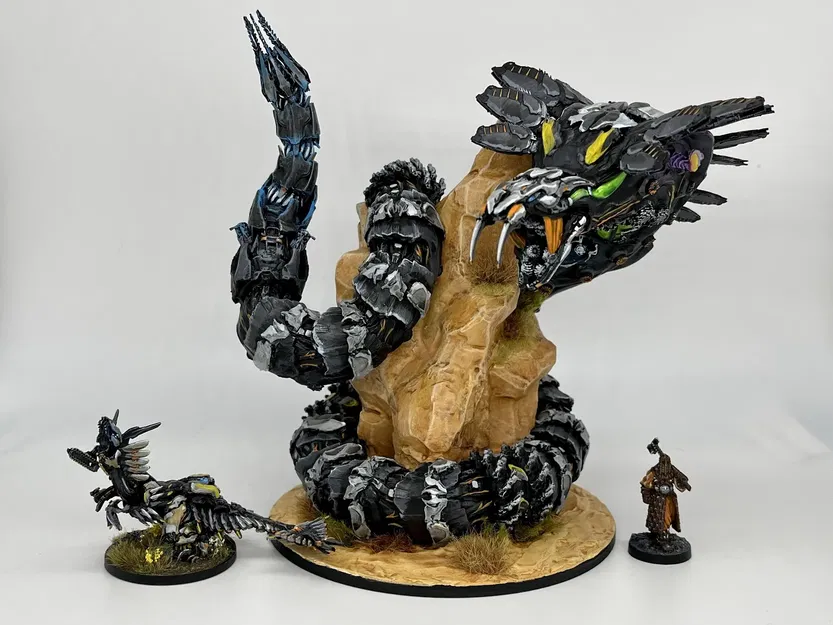 Mô hình Slitherfang từ Horizon Forbidden West với kích thước chuẩn - Image 5