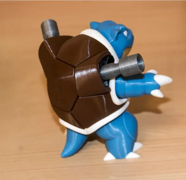 Mô hình Pokémon Tortank (Blastoise) chi tiết 3D - Image 2