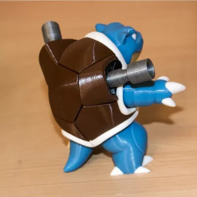 Mô hình Pokémon Tortank (Blastoise) chi tiết 3D