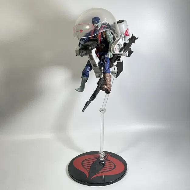 Giá đỡ bay cho Cobra Trubble Bubble Mezco 1/12 - Image 1