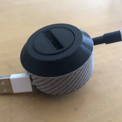 Cuộn cáp USB có thể xếp chồng với góc 45°