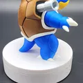 Mô hình Tortank (Blastoise) 3MF phân loại theo màu sắc - Thumbnail 2