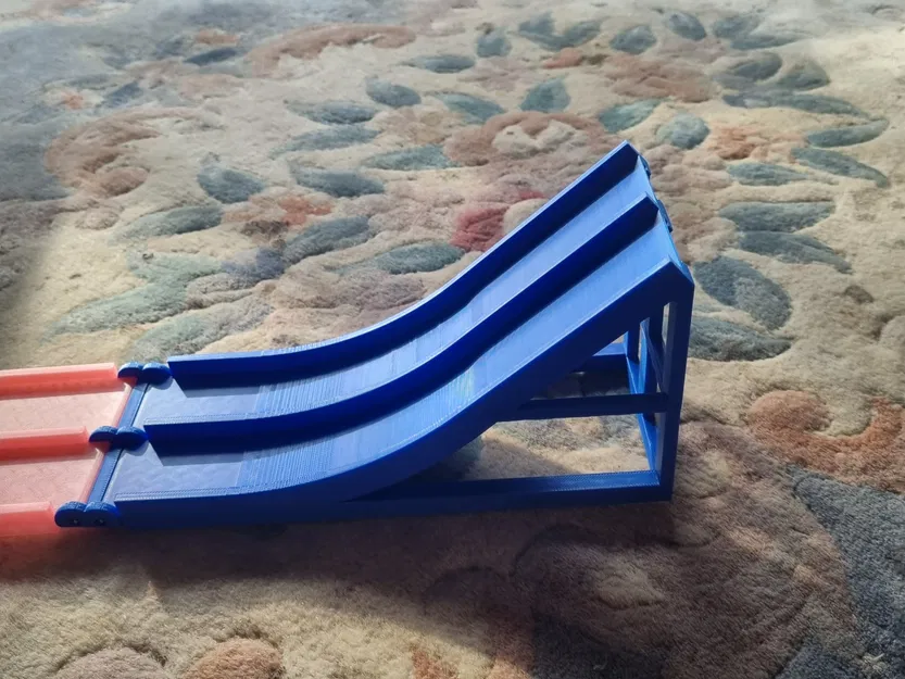 Ramp phóng và cổng khởi động cho đường đua Hotwheels gập 1m - Image 2