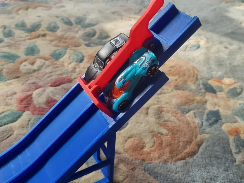 Ramp phóng và cổng khởi động cho đường đua Hotwheels gập 1m - Image 3