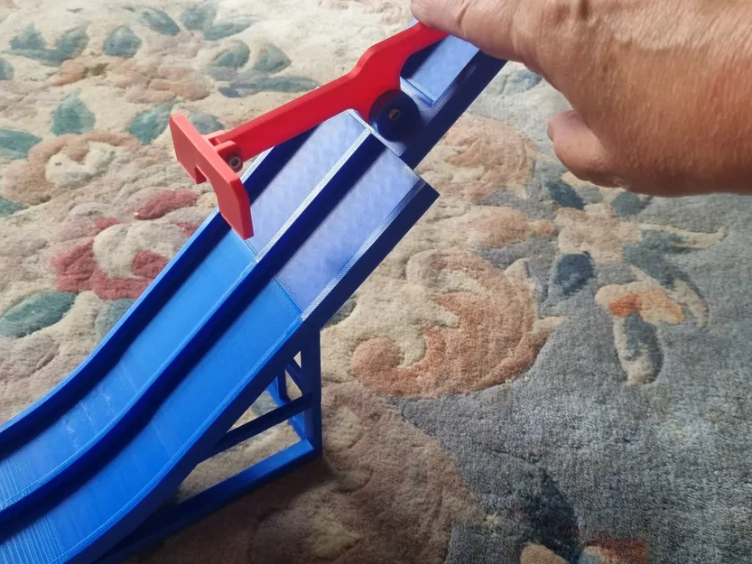 Ramp phóng và cổng khởi động cho đường đua Hotwheels gập 1m - Image 4