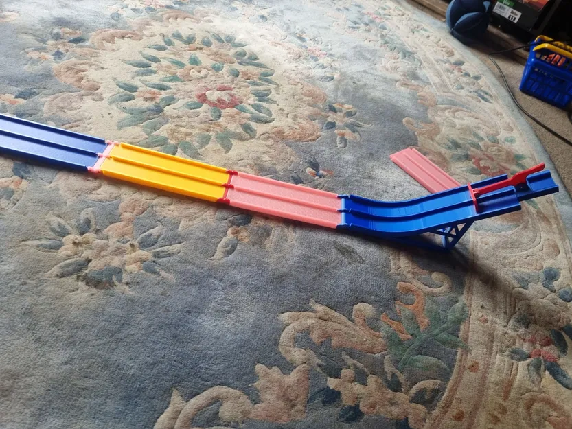 Ramp phóng và cổng khởi động cho đường đua Hotwheels gập 1m - Image 5