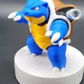 Mô hình Tortank (Blastoise) 3MF phân loại theo màu sắc - Thumbnail 5
