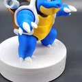 Mô hình Tortank (Blastoise) 3MF phân loại theo màu sắc - Thumbnail 6