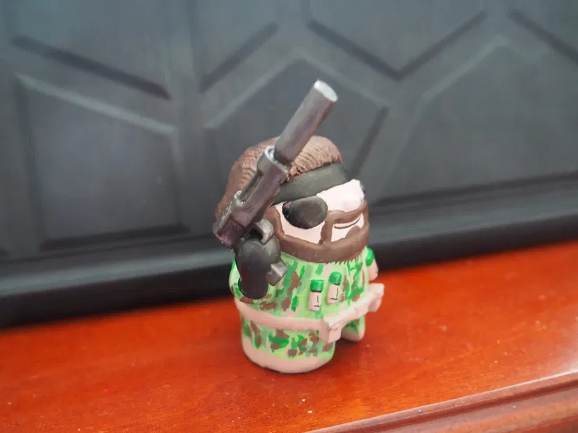 Nhân vật Solid Snake trong Metal Gear Solid theo phong cách fan art - Image 2