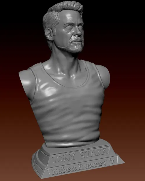 Tượng bán thân Tony Stark/Iron Man của Robert Downey Jr. - Image 7