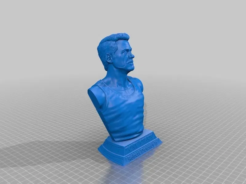 Tượng bán thân Tony Stark/Iron Man của Robert Downey Jr. - Image 10