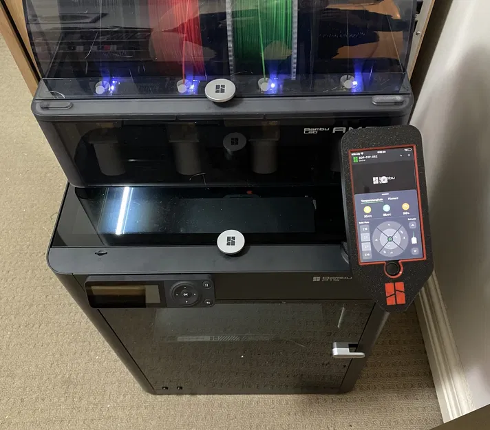 Giá đỡ iPhone Bambu Labs P1S / P1P không che chắn màn hình - Image 1