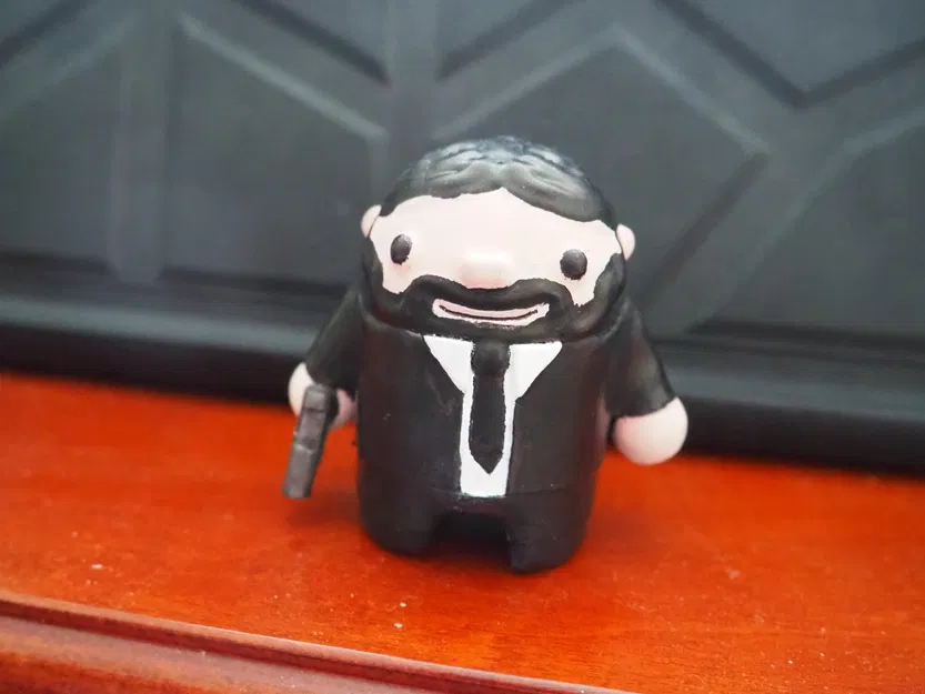 Nhân vật John Wick trong fan art 3D độc đáo - Image 1