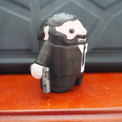 Nhân vật John Wick trong fan art 3D độc đáo