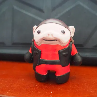 Nhân vật Nien Nunb trong Star Wars bằng nghệ thuật fan art