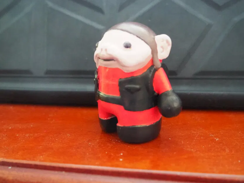 Nhân vật Nien Nunb trong Star Wars bằng nghệ thuật fan art - Image 2